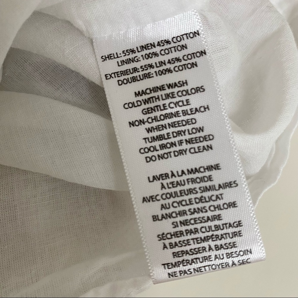 LINEN/COTTON DRESS - Picture 3 of 4